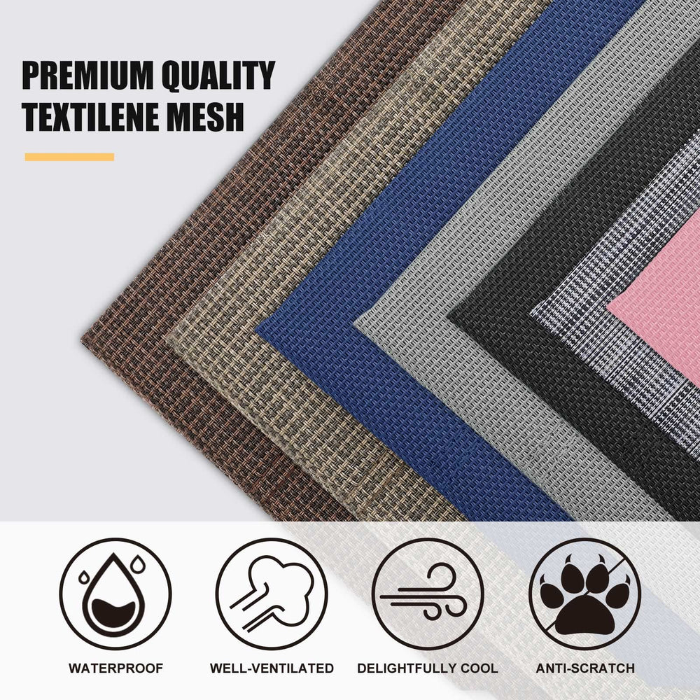 Veehoo bed indoor-outdoor—portable design for home, patio, or camping.