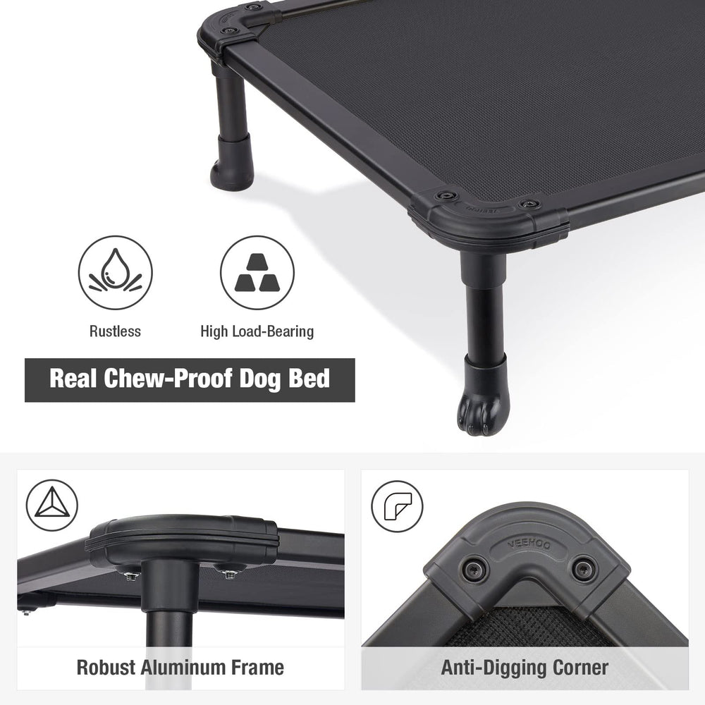 Veehoo outdoor-ready design resists weather and dirt for versatile use.