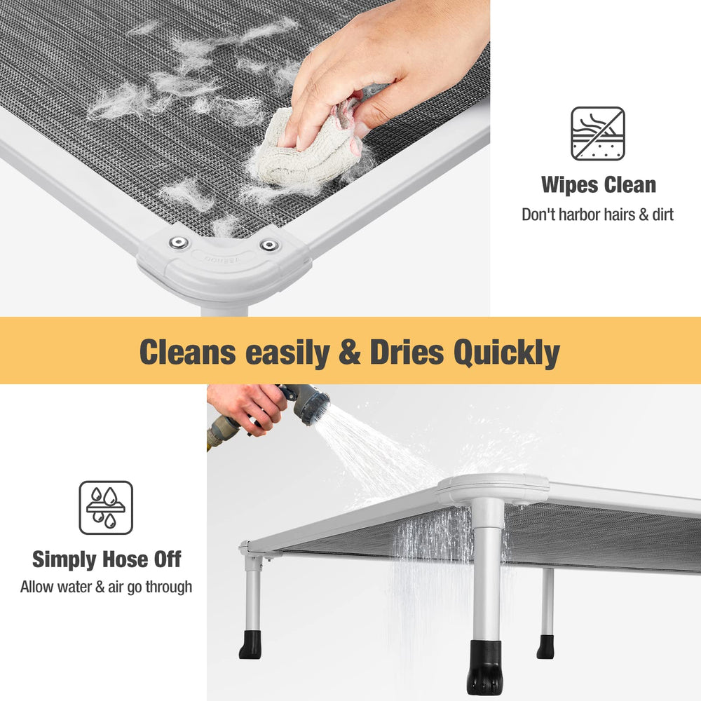 Veehoo portable design suitable for indoor or outdoor use.