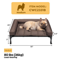 Veehoo bolster mat on bed provides neck support and secure fit.