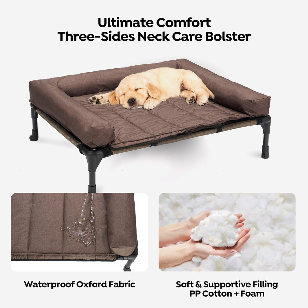 Veehoo Teslin mesh promotes airflow for a cooler, refreshed pet.