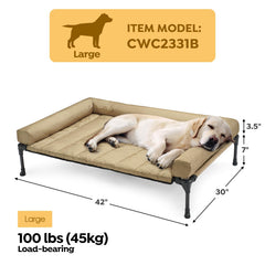 Veehoo Teslin mesh promotes breathable airflow to help pets stay refreshed.