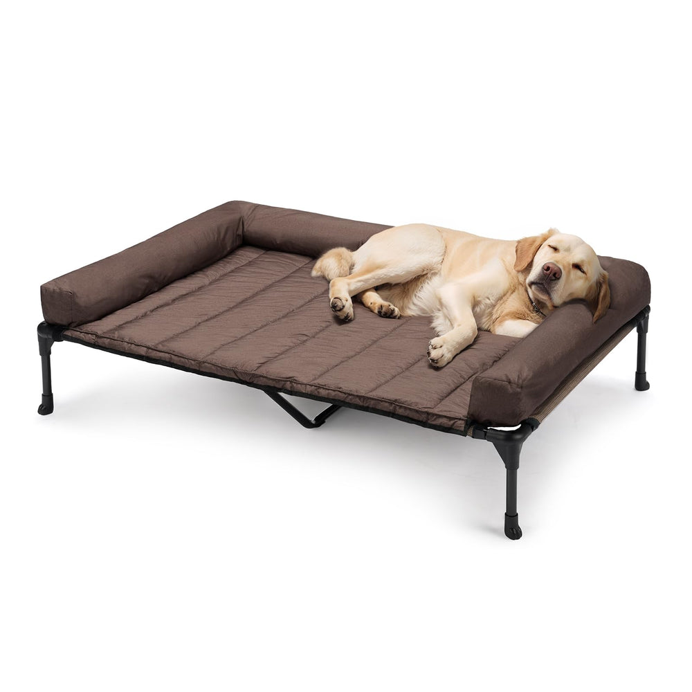 Veehoo cooling elevated dog bed XL indoor-outdoor versatility for pets