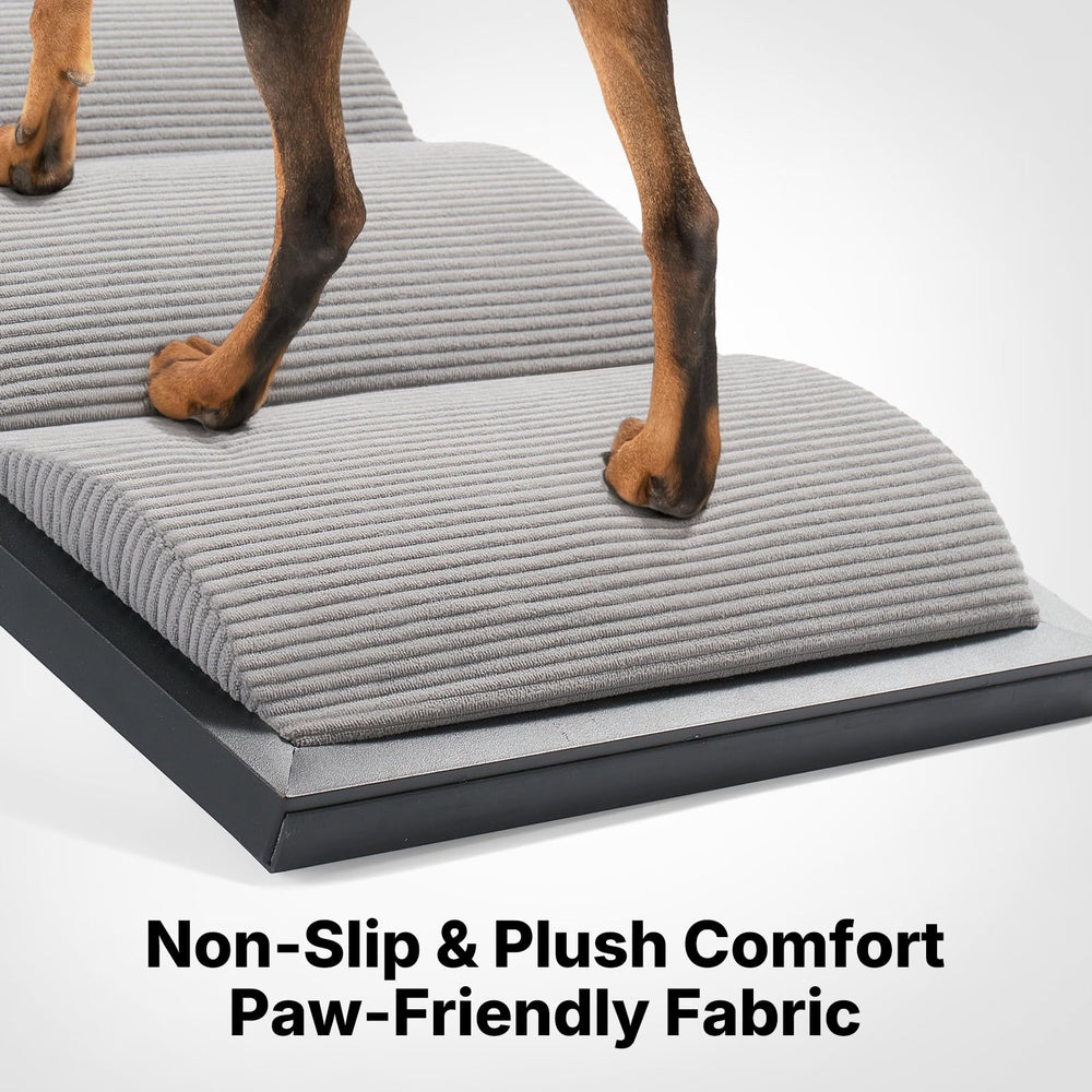 Veehoo dog ramp EV pads boost slip resistance and protect furniture
