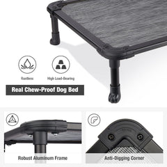 Veehoo edge-wrapped frame design emphasizes safer, chew-resistant edges.