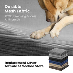 Veehoo elevated bed ready for outdoor picnics or camping trips.