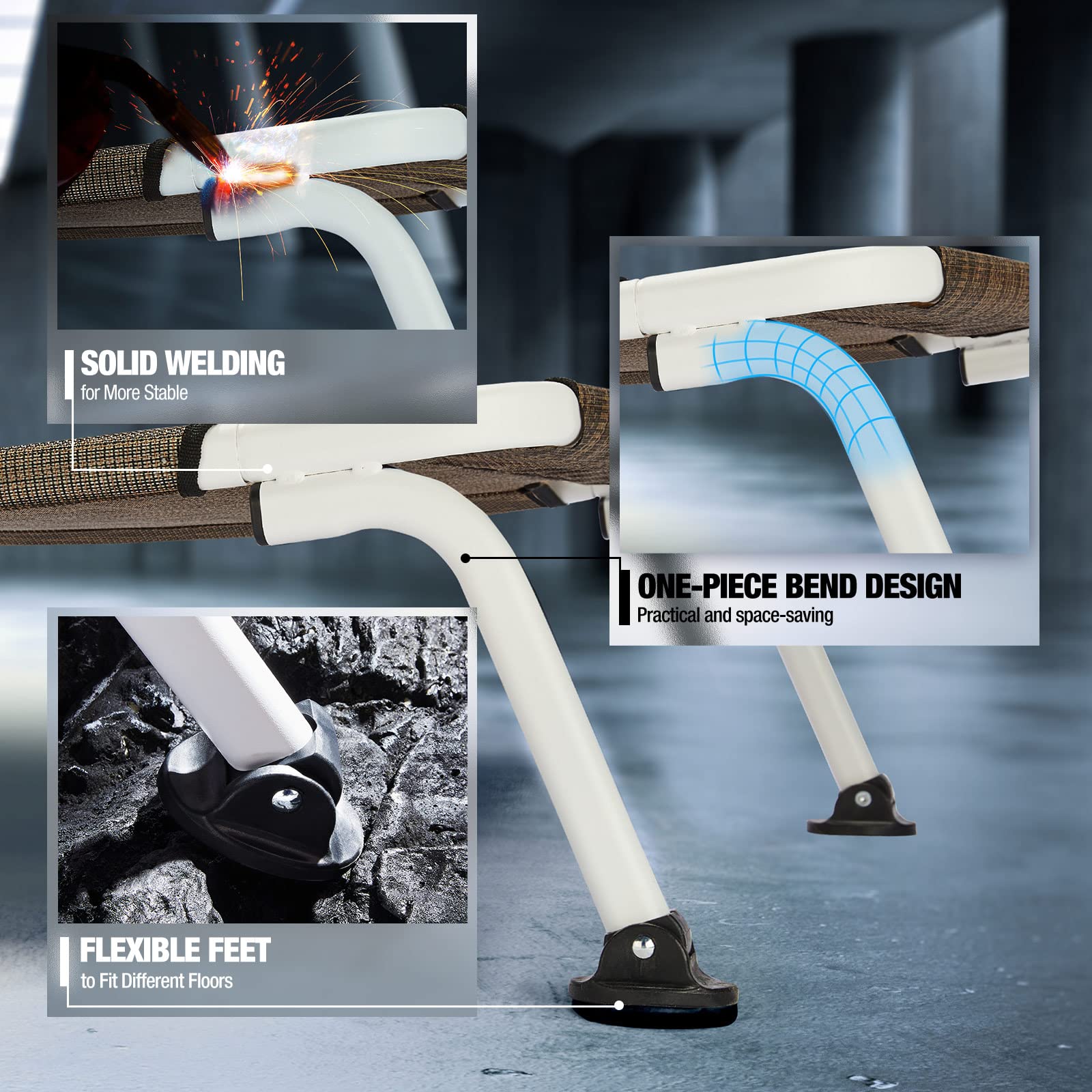 Veehoo eight inch off ground design reduces leaves and dust