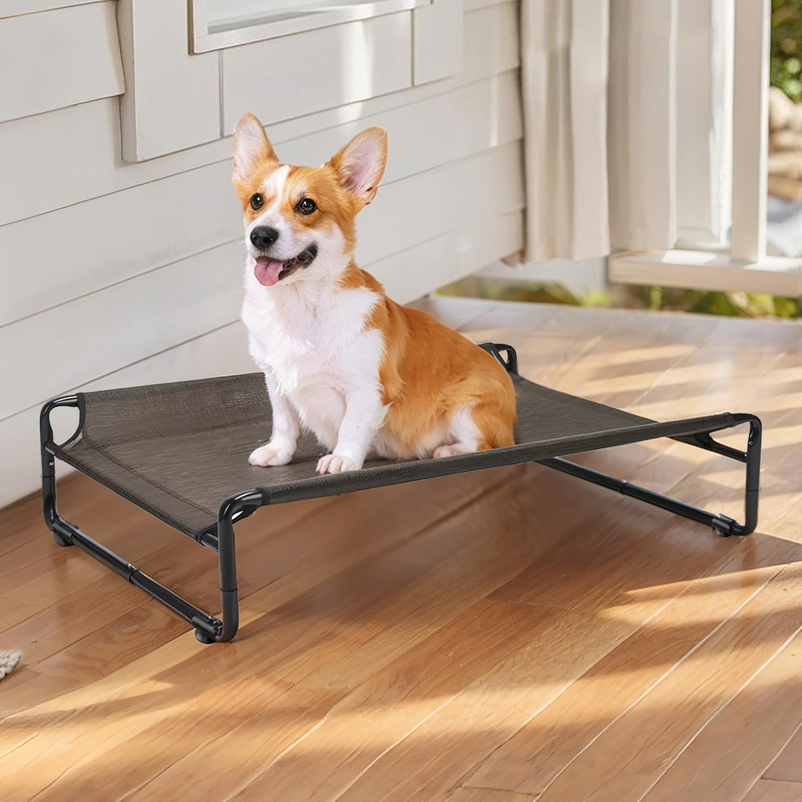 Veehoo tool-free snap-on design enables easy indoor or outdoor setup.