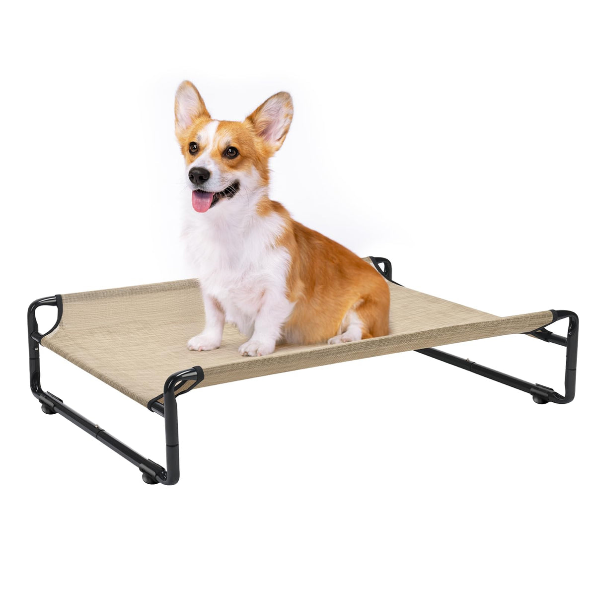 Veehoo Original outdoor bed frame; sturdy frame for durable outdoor lounging.