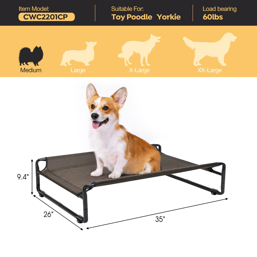 Veehoo bed is lightweight and portable for trips and picnics.