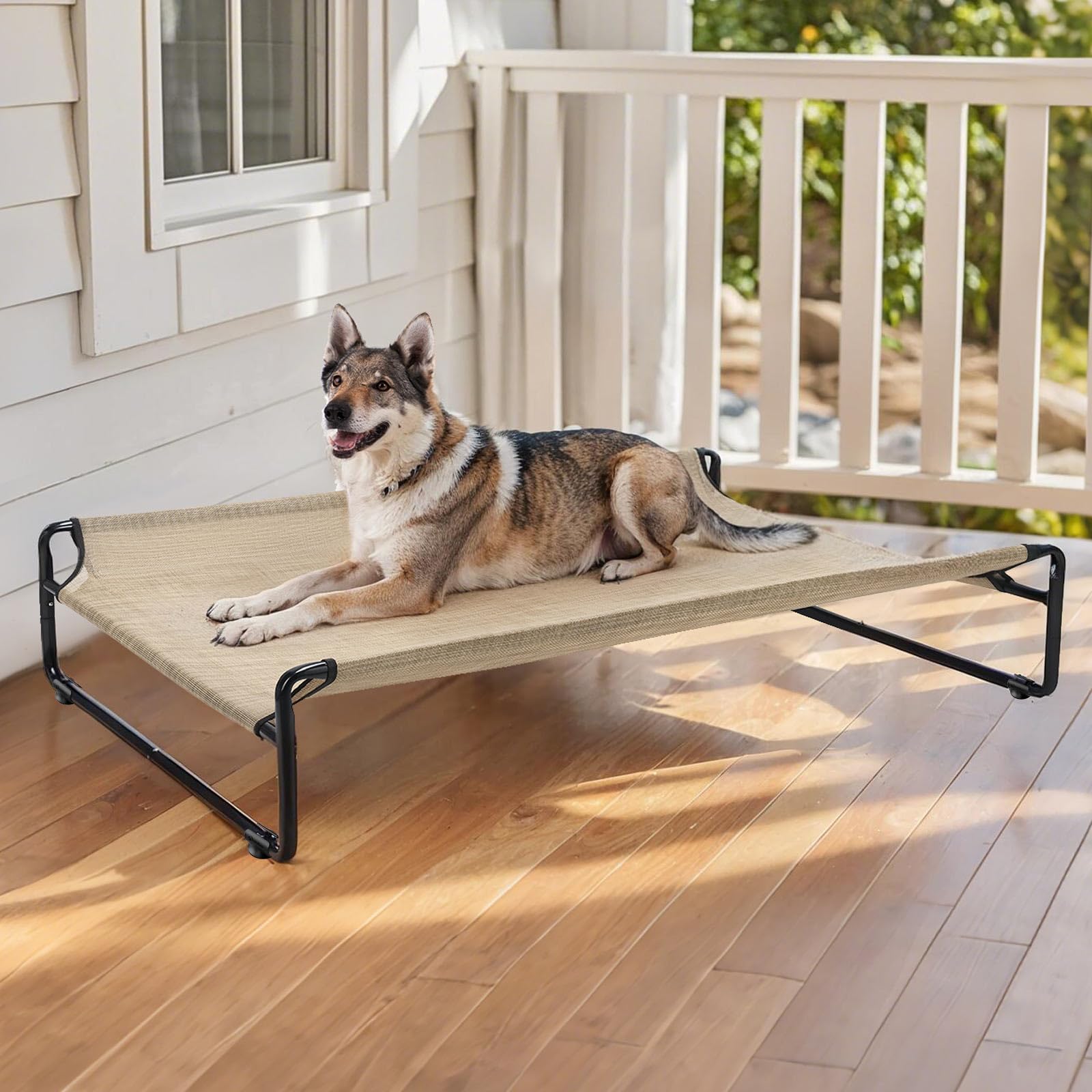 Veehoo Original portable dog hammock bed suitable for indoor/outdoor adventures.