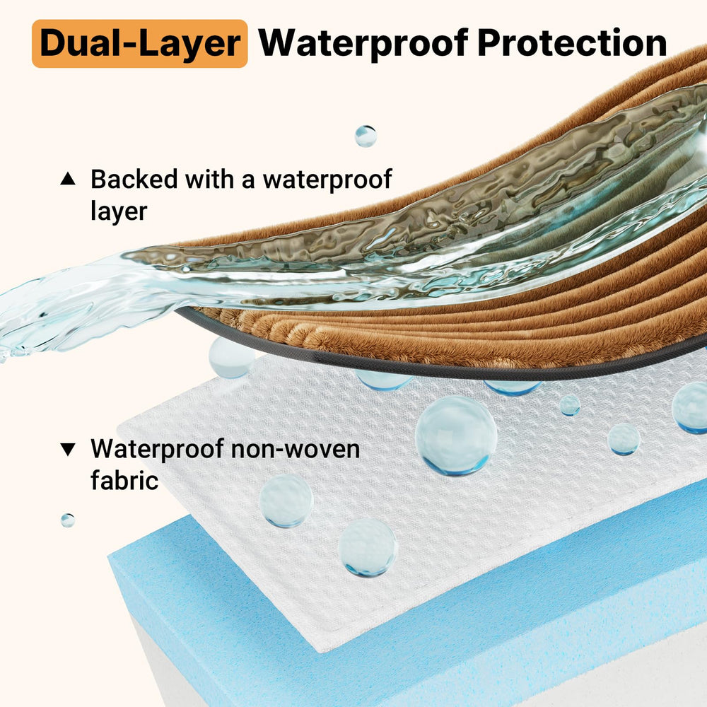 Veehoo removable washable cover with zipper simplifies cleanup.