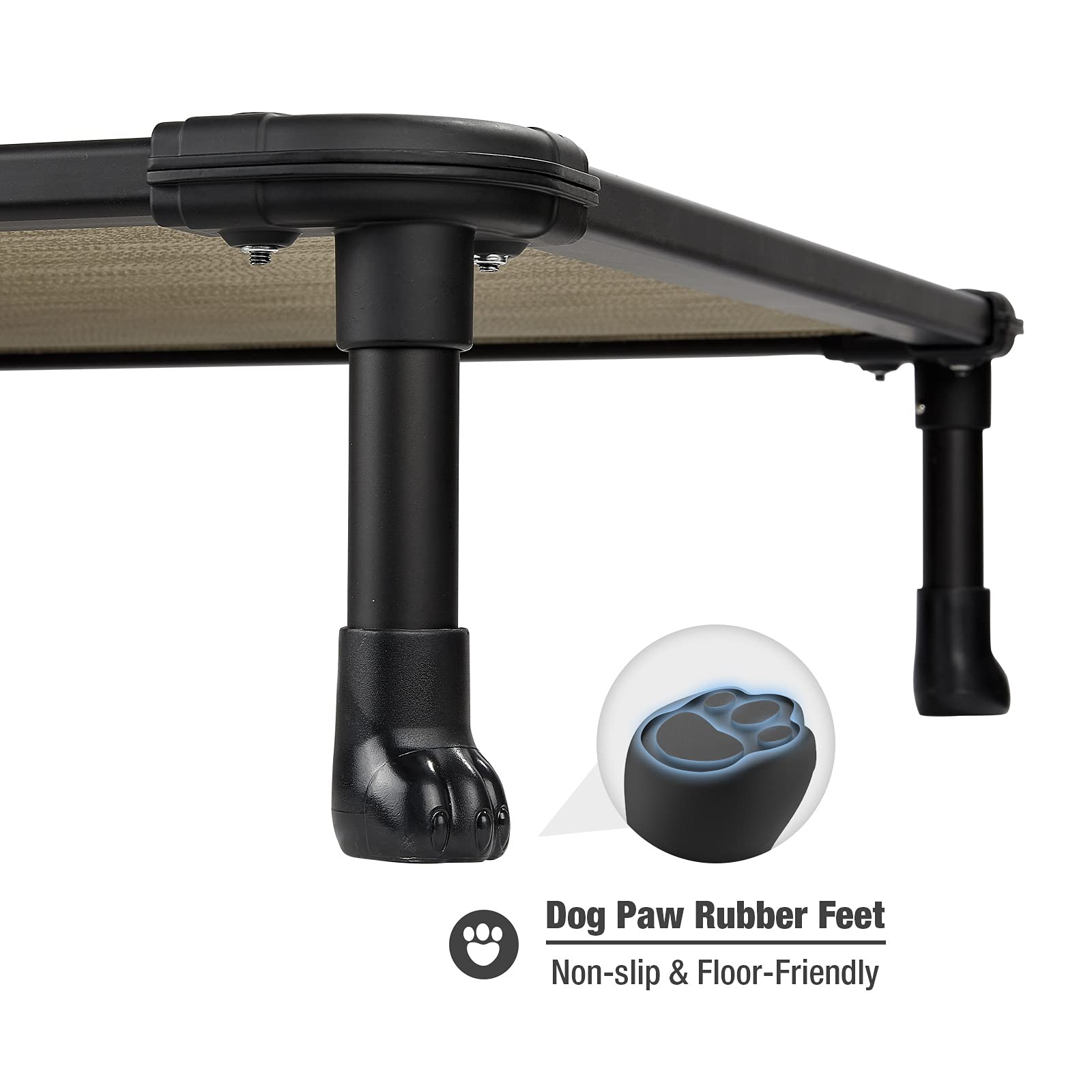 Veehoo rustless aluminum frame supports outdoor use and long-lasting reliability
