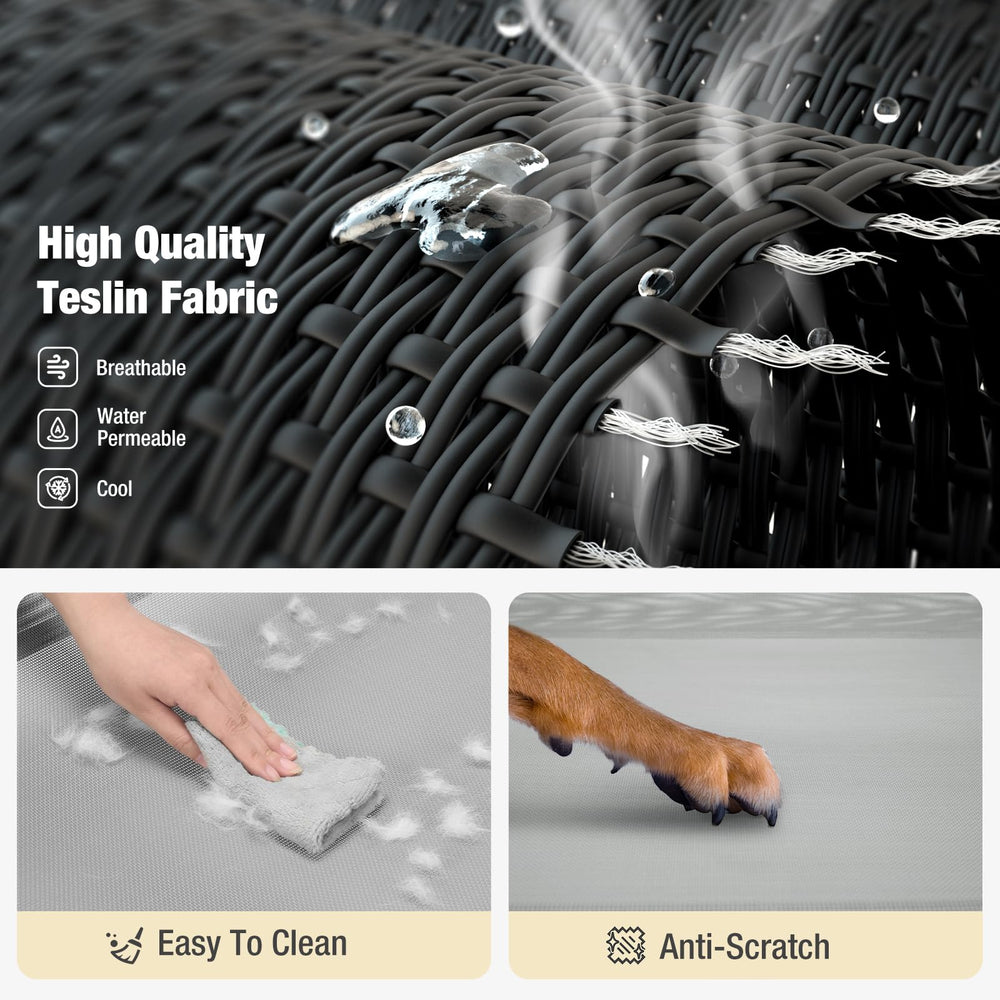 Veehoo snap-on design enables tool-free easy setup for quick use.
