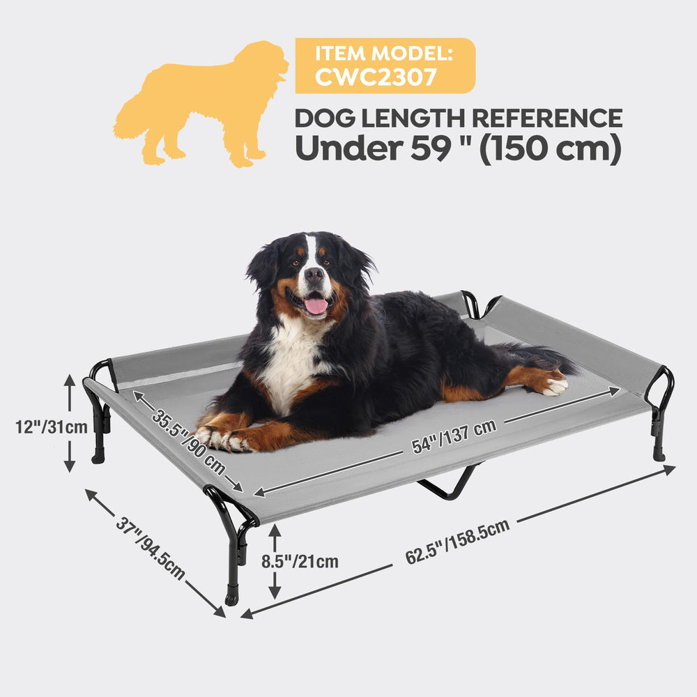 Veehoo Teslin mesh breathable mat promotes airflow and cooling for hot days.