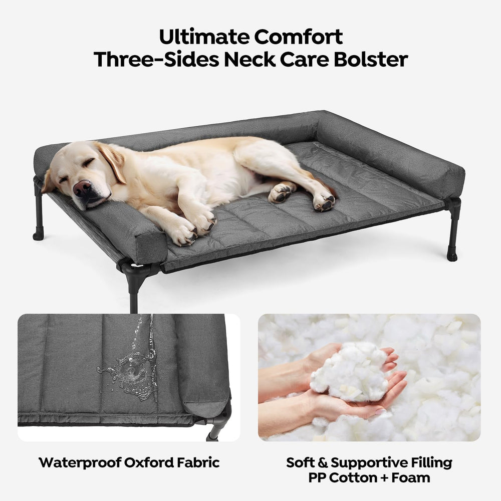 Veehoo Teslin mesh boosts airflow for cooling comfort on hot days.