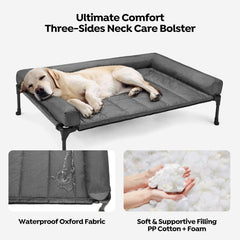 Veehoo Teslin mesh boosts airflow for cooling comfort on hot days.