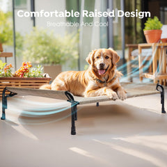 Veehoo textilene mesh cooling panel demonstrates breathable, heat-resistant fabric for hot days