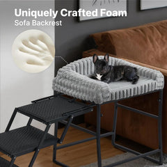 Veehoo three-sided bolster supports neck and prevents rolling off