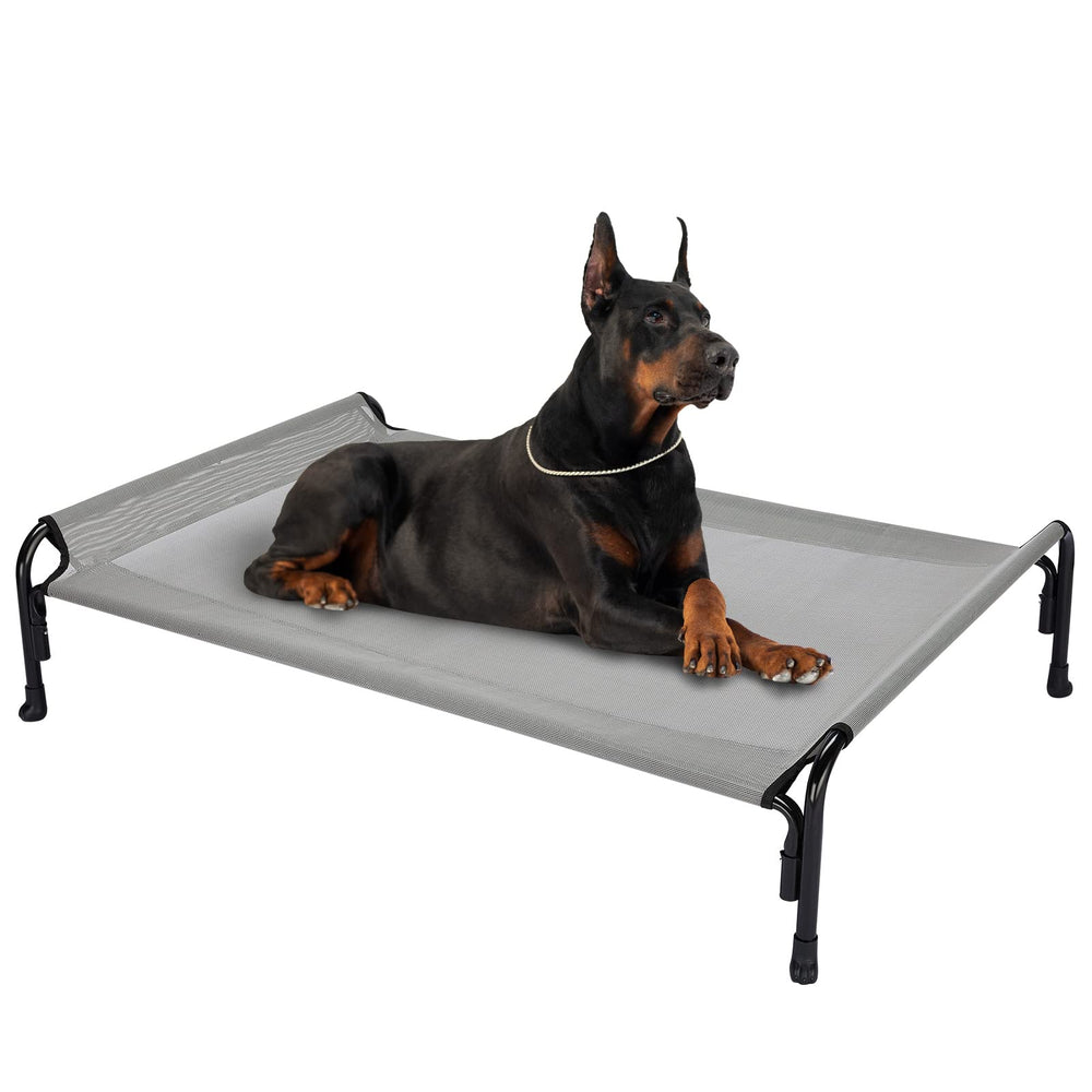 Veehoo XL frame side view shows sturdy powder-coated steel for outdoor durability