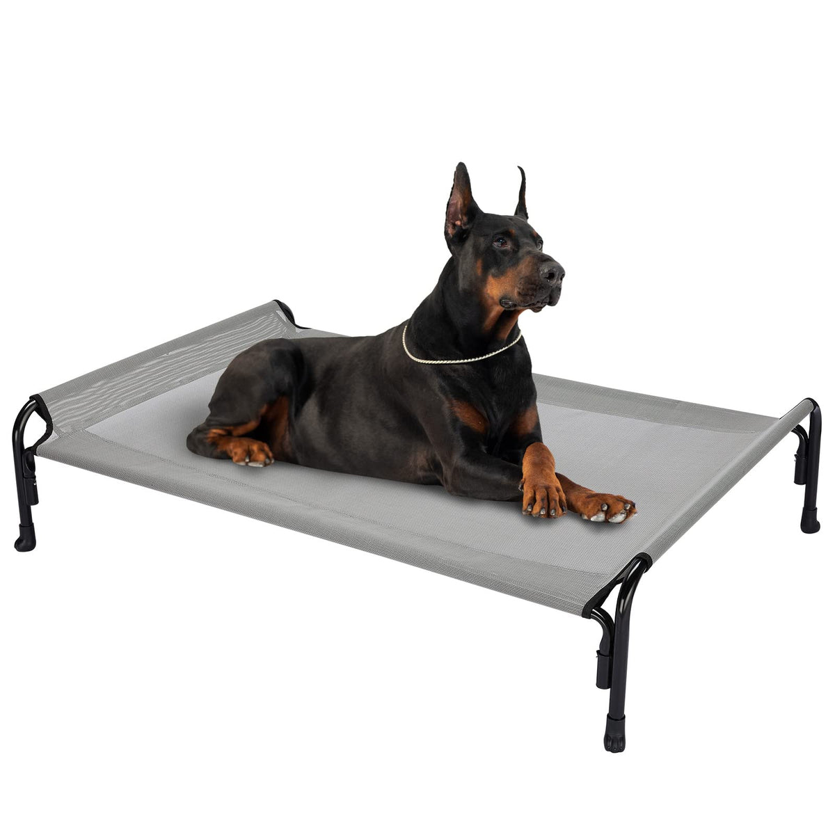 Veehoo XL frame side view shows sturdy powder-coated steel for outdoor durability