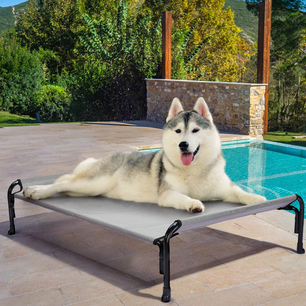 Veehoo XL portable bed ready for travel and outdoor adventures