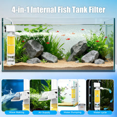 Vehipa bubble mode oxygenation actively aerates water for healthier, more vibrant fish