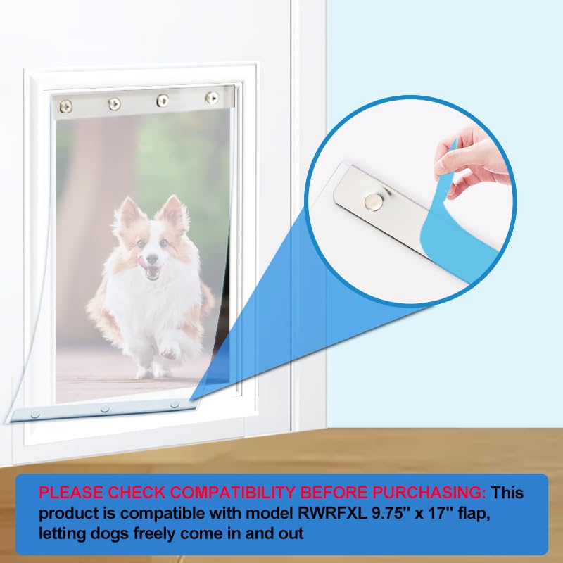 Vehipa compatibility with RWRFXL XL doors ensures proper fit.
