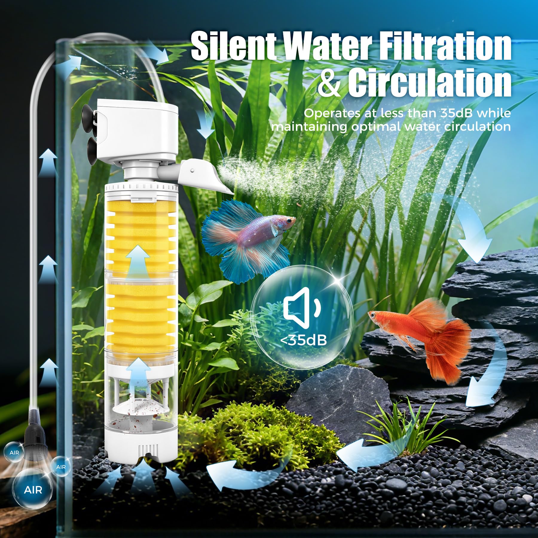 Vehipa transparent filter chamber enables quick visual checks for buildup