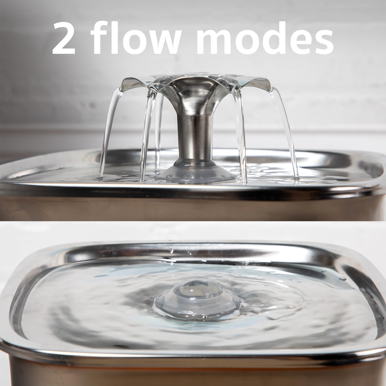 Veken LED light-on shows nighttime visibility for easy refills.