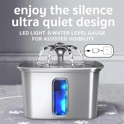 Ultra-quiet 25dB pump operates with minimal noise