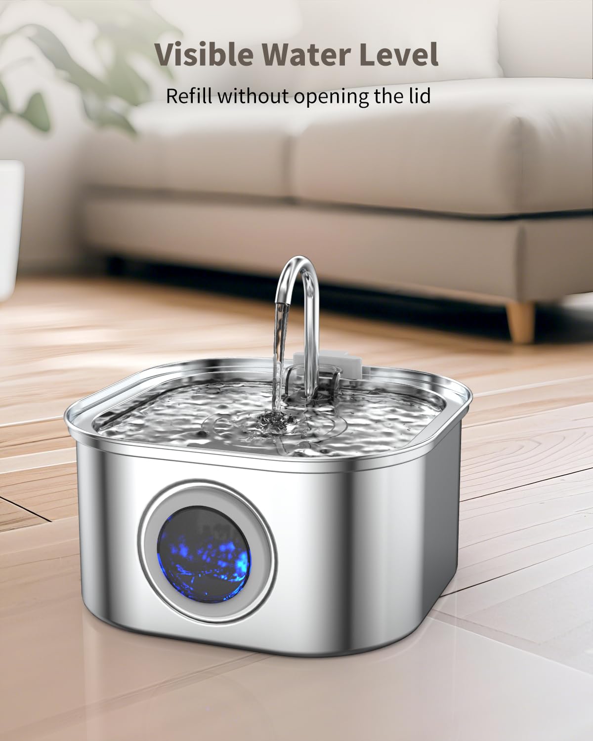 Vekonn multi-layer filtration reduces odors and debris in water.