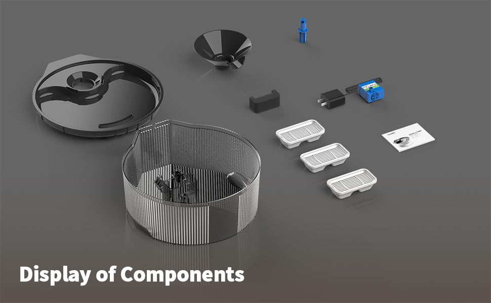 Vekonn easy-clean design helps quick disassembly for thorough maintenance.