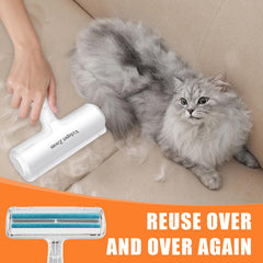 Velupet Zoom furniture fabric tool removes pet fur from sofas