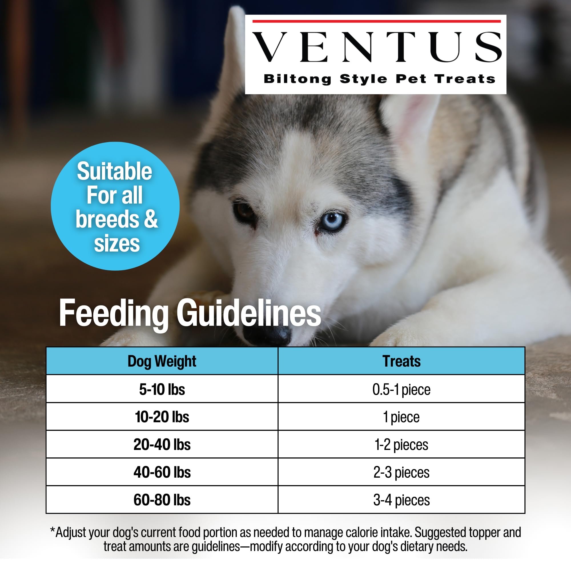 VENTUS Jerky Crunch Stix grain-free hypoallergenic option for sensitive dogs