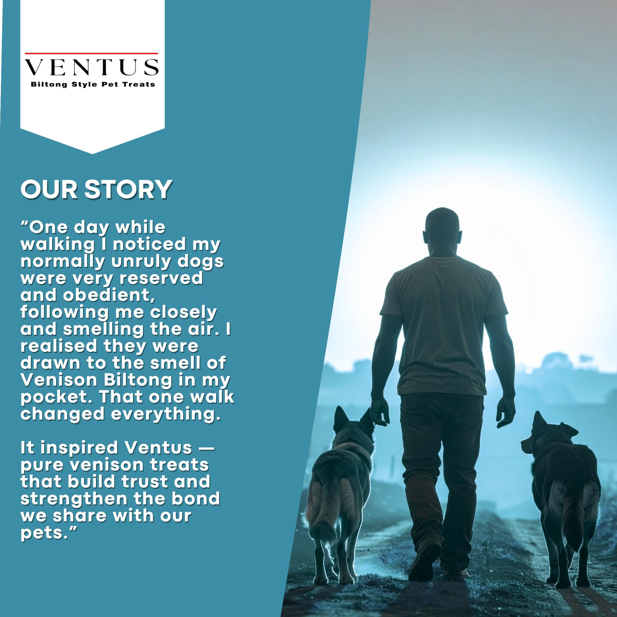 VENTUS Jerky Crunch Stix as meal topper enhances dry food flavor