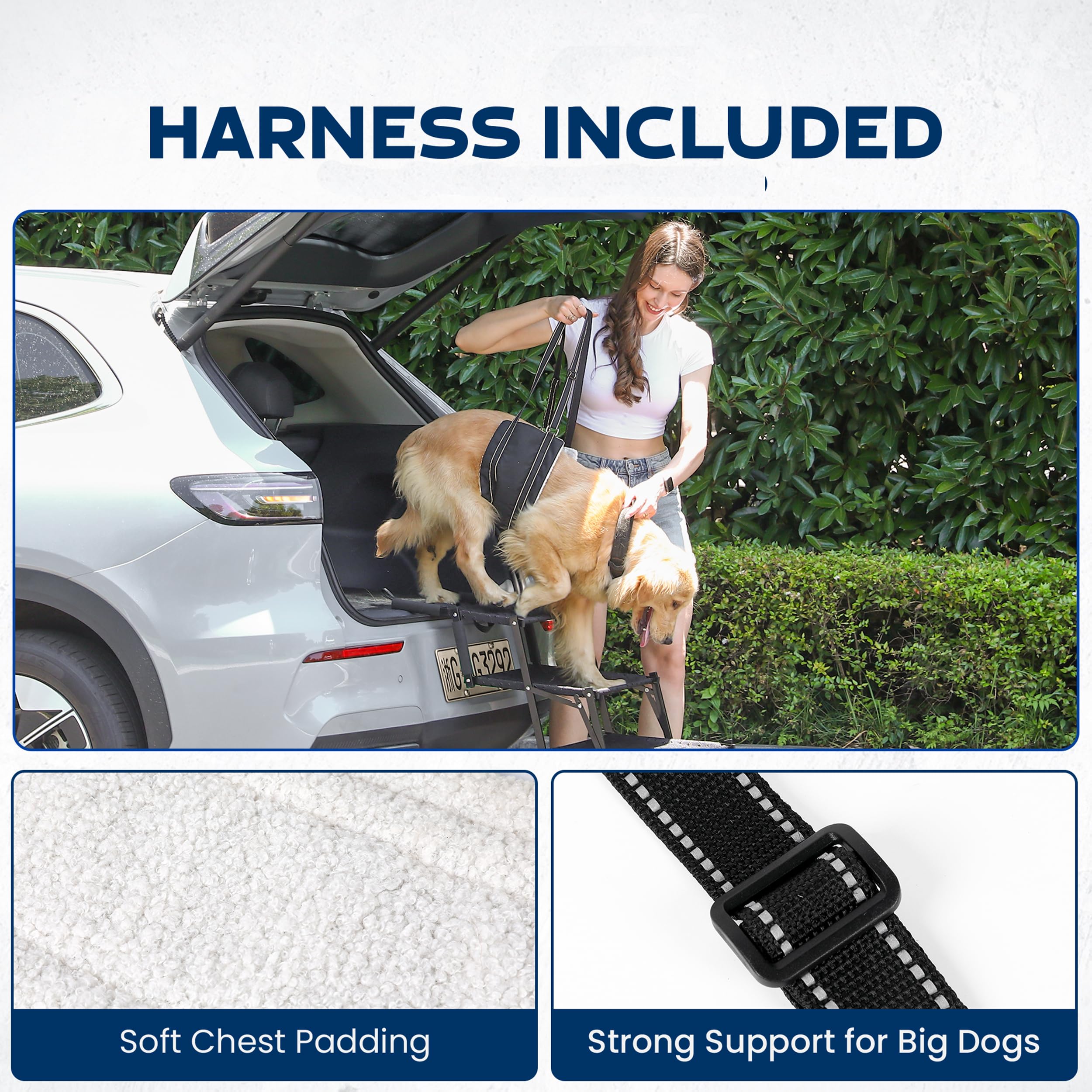 VERALUX heavy-duty hinges and reinforced straps ensure durable, reliable stability.