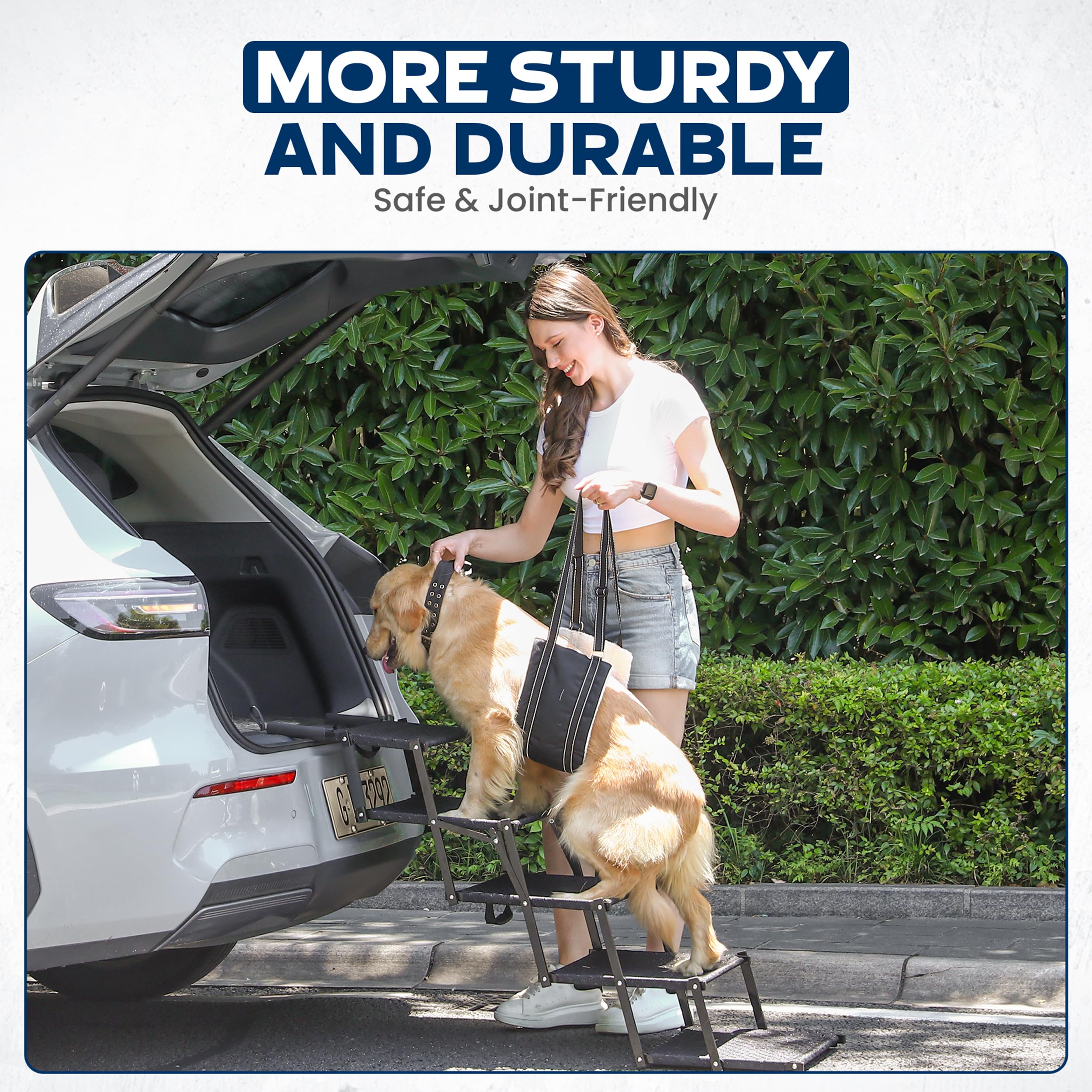 VERALUX includes a complimentary harness for easier in-car loading.
