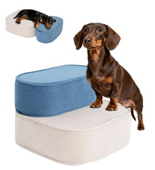 VERASCOT dog stairs high bed 01 helps small dogs reach elevated beds safely
