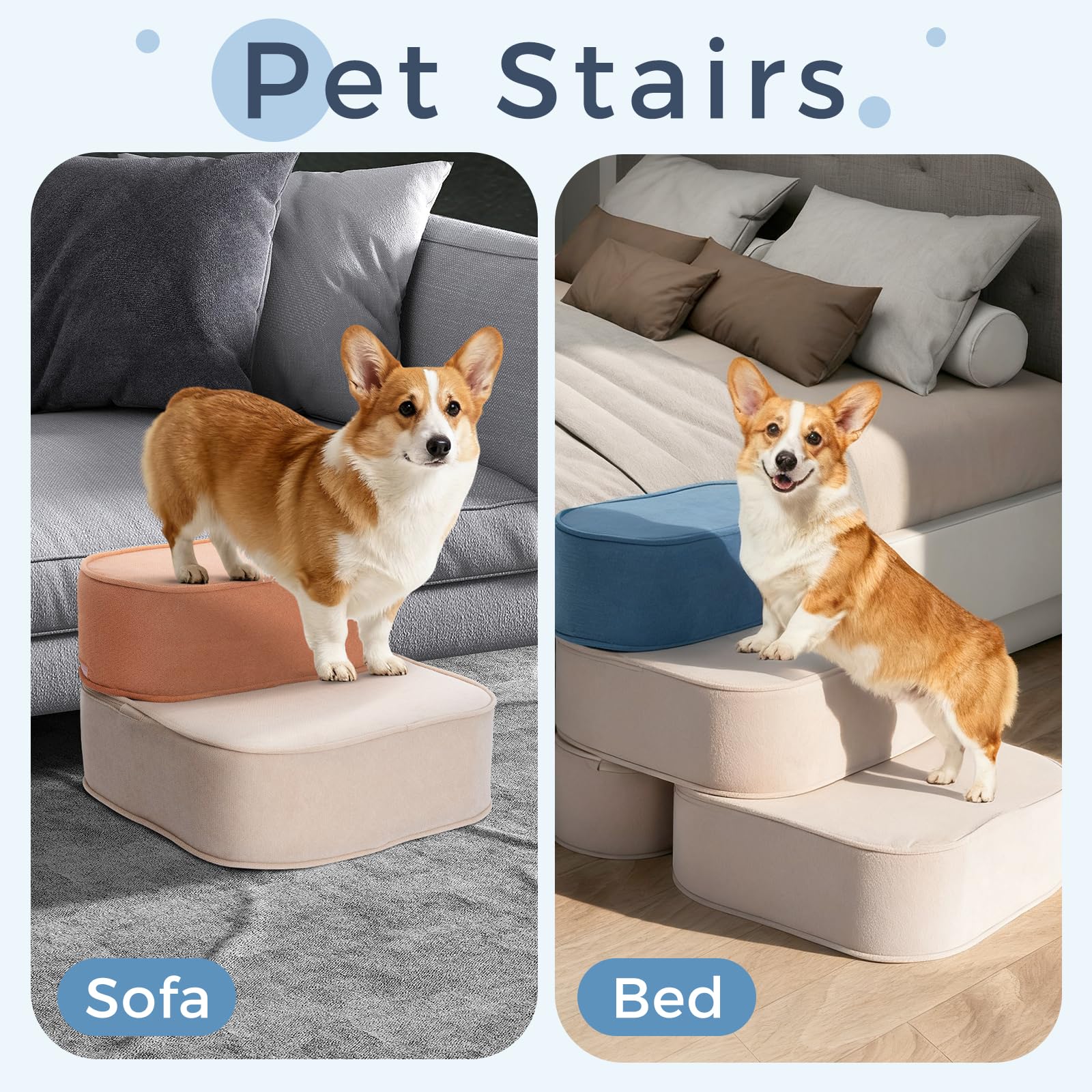VERASCOT dog stairs pet use 08 suitable for cats and small dogs