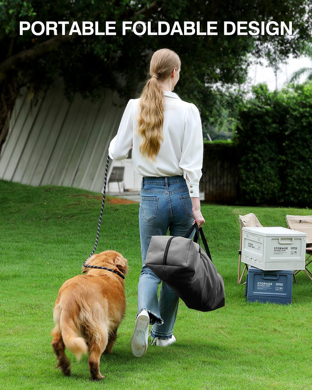 Veraste 24in travel dog crate easy assembly in minutes.