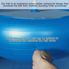 VercanMonth ball cover anti-burst protects horse during safe, energetic play.