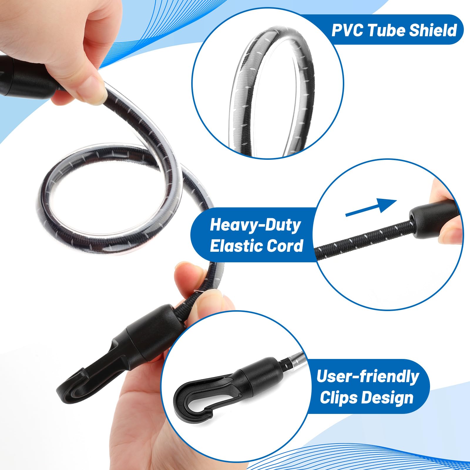 Verdanzia double-ended clip demonstrates quick, tool-free attachment for blankets.
