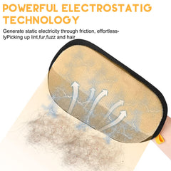VerdeVilla reusable pet hair remover gloves demonstrate washable design for sustainable cleanup