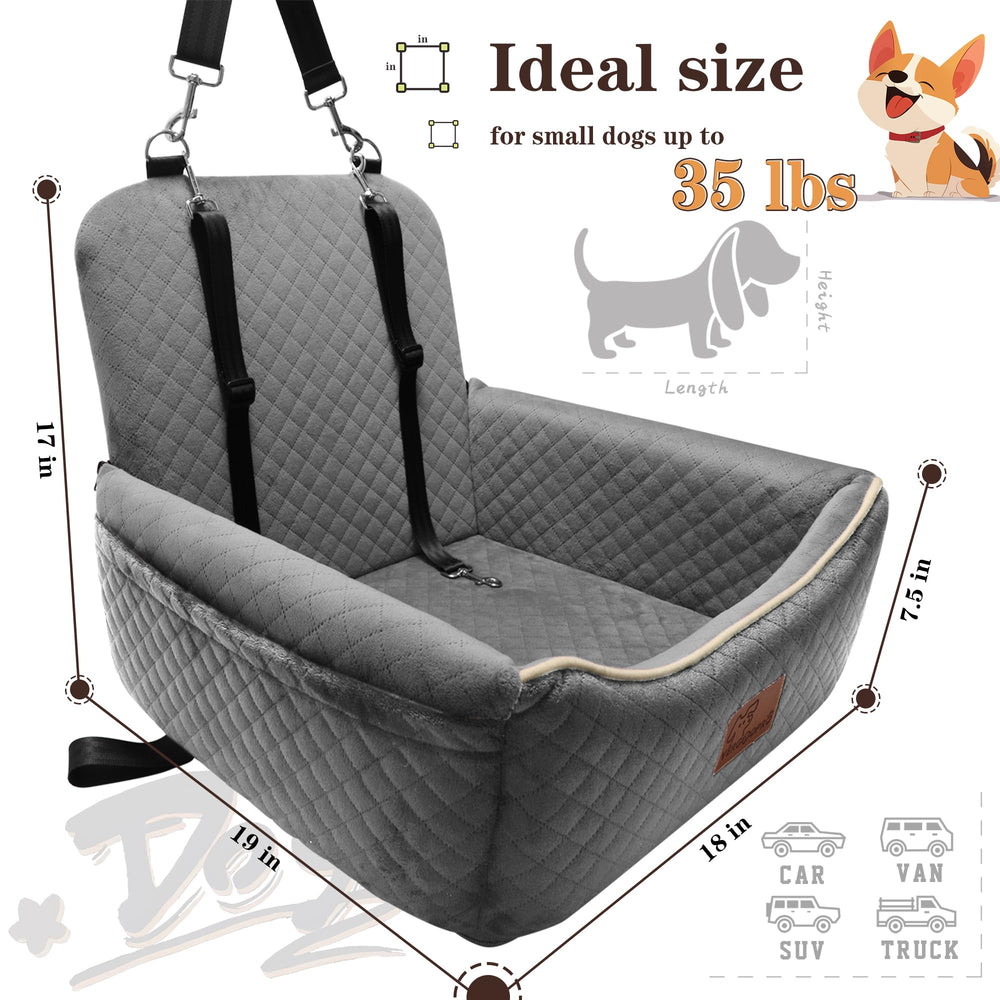 VERGODPRO 2-in-1 dog bed transforms into a home bed via zipper.