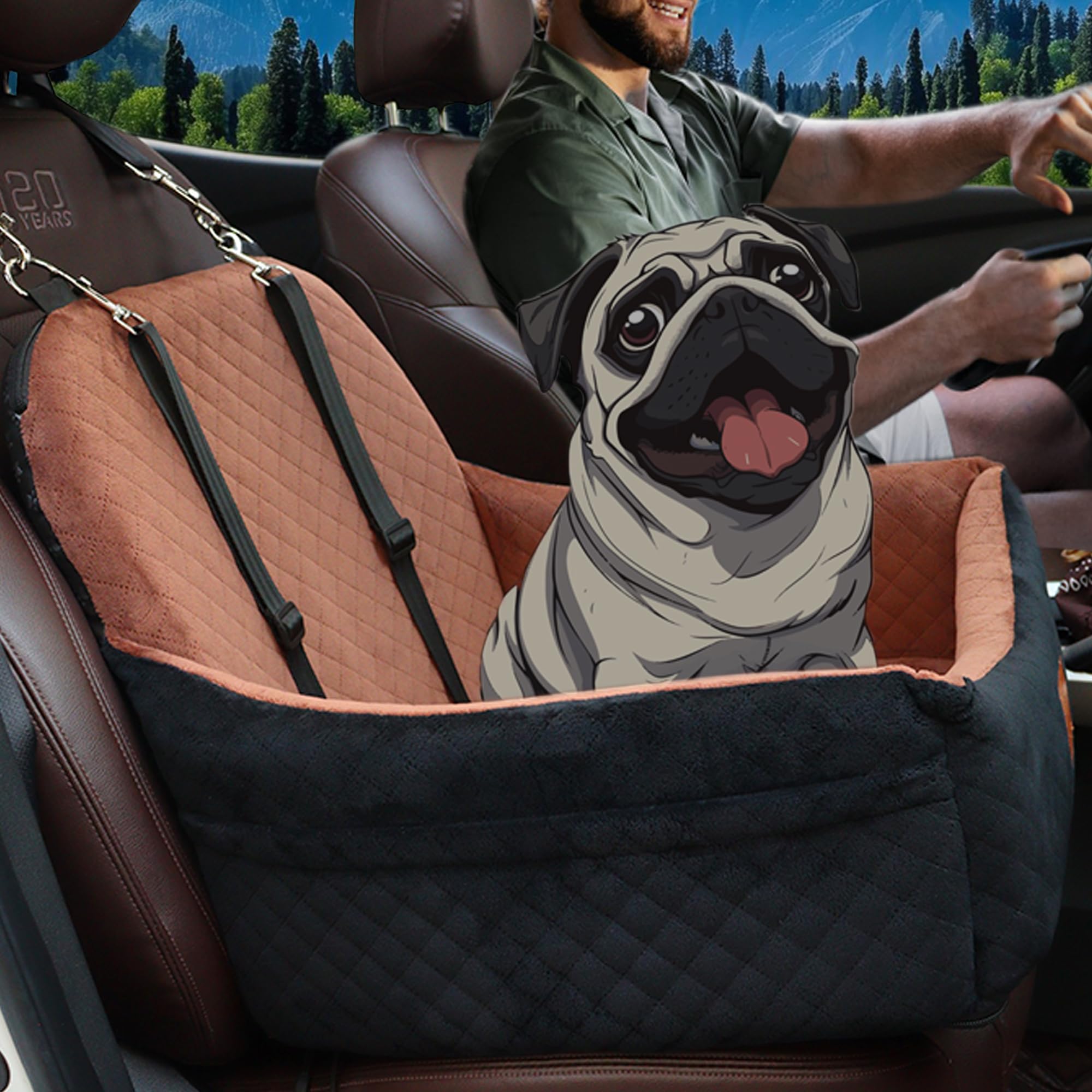 VERGODPRO back-seat installation enables versatile vehicle placement.