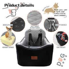 VERGODPRO memory-foam detail illustrates plush support for small and mid-sized dogs