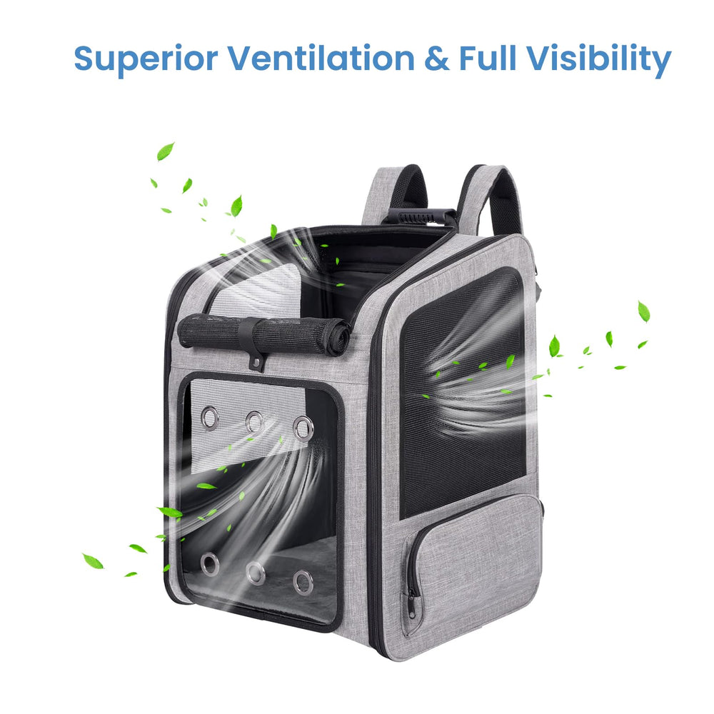 VERSMELO foldable waist-support pad improves weight distribution for longer hikes with pets.
