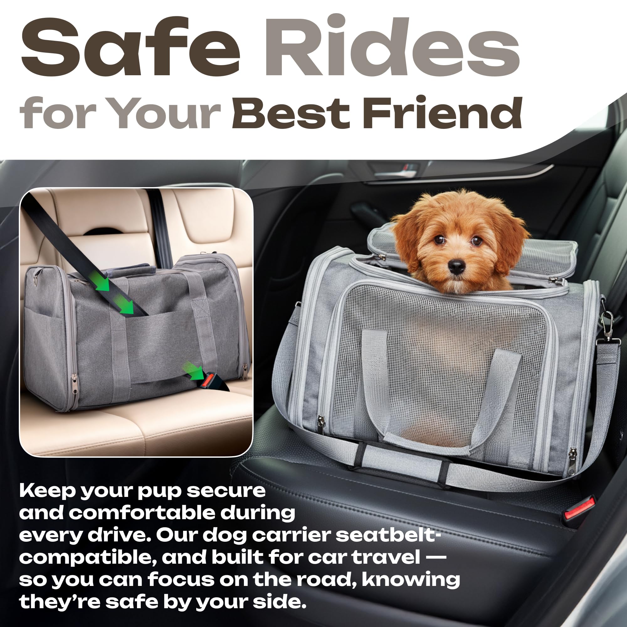 Vertical-Pro multi-use soft bag carrier suitable for pets