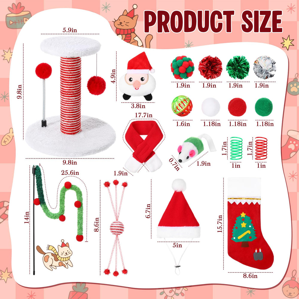 Vertintong Christmas teaser ball invites playful hunting and bonding during playtime.